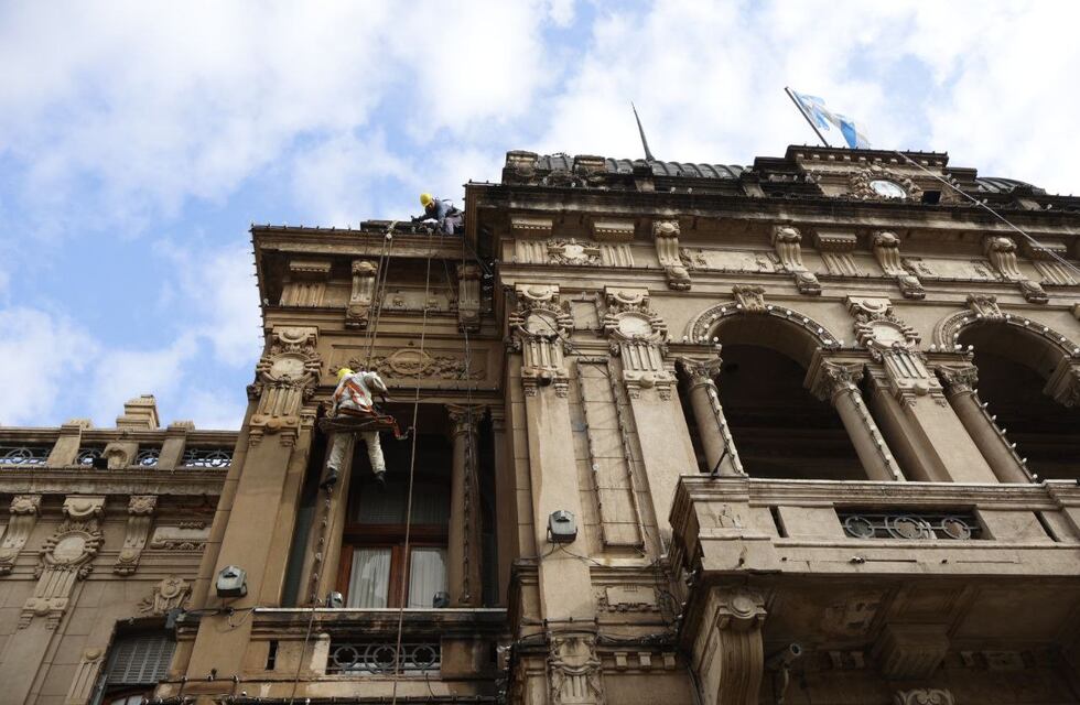 Puesta en valor histórica: la Casa de Gobierno se renueva antes del 9 de Julio