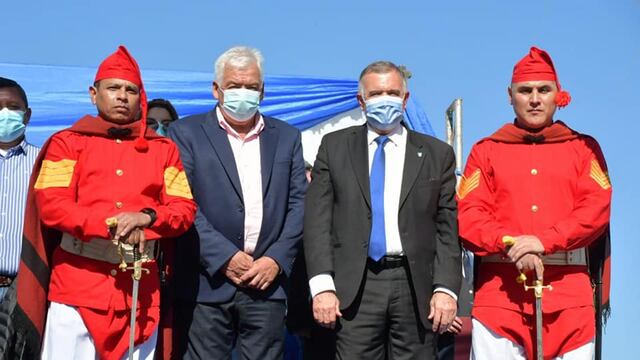 Jaldo presidió los actos en homenaje al General Martín Miguel de Güemes