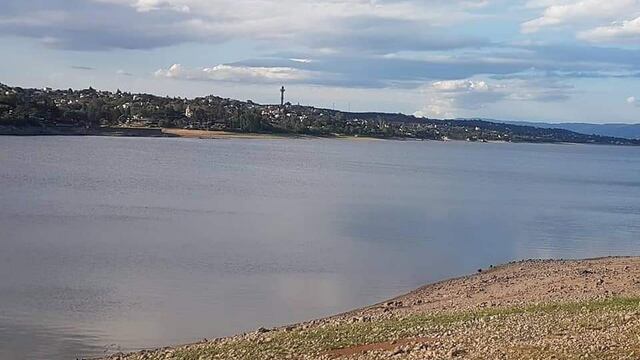Las costas del lago en noviembre de 2020.