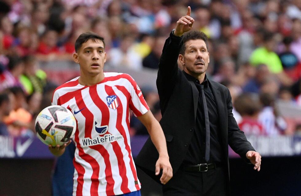 Simeone destacó la mejoría de Nahuel Molina tras el Mundial de Qatar