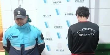 Detienen en Bahía Blanca a Juan Pablo Cruz.