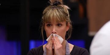 Sofía Pachano y su cruce con Germán Martitegui. (Captura)