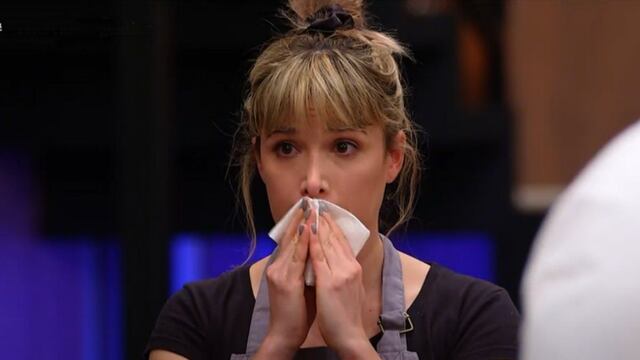 Sofía Pachano y su cruce con Germán Martitegui. (Captura)