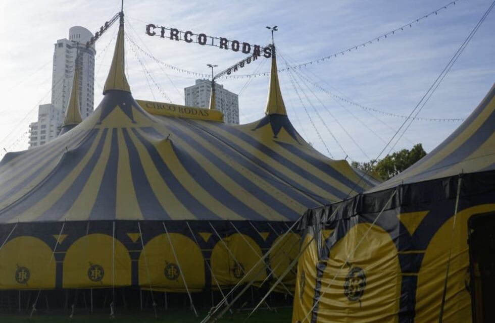 Mudaron la carpa del circo Rodas para montar un centro de test de coronavirus