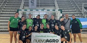Handball Menores Deportivo y Cultural Arroyito en el Nacional de Mendoza