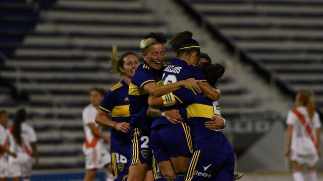 Boca le ganó 7 a 0 a River y es el primer campeón profesional del fútbol femenino. (Twitter: @BocaJrsOficial)
