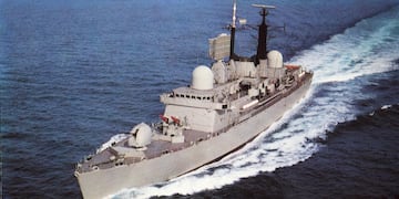En 1982 cumplió una de las misiones más importantes de la historia naval argentina.