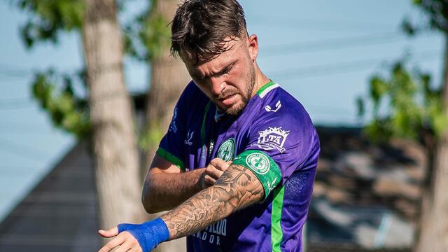 Facundo Cruz el autor del gol que le dio el triunfo a Club Social y Deportivo Graneros