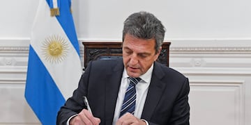 Sergio Massa es el nuevo superministro de Economía, Desarrollo y Agricultura.