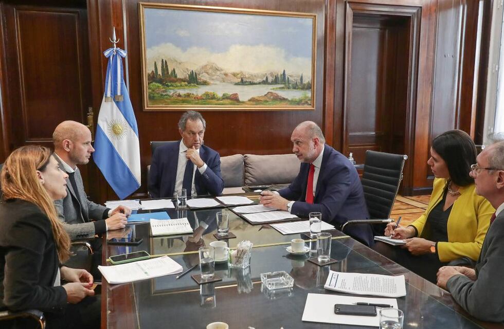 Omar Perotti y Daniel Scioli acordaron mayor financiación para Santa Fe
