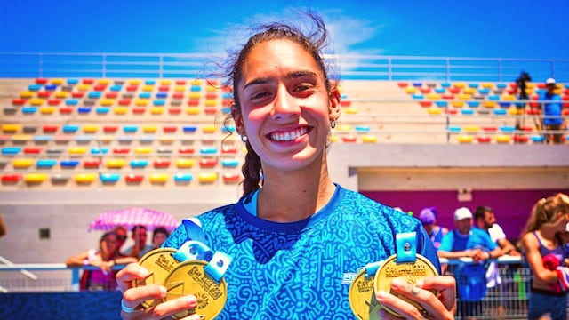 Valentina Polanco, atleta puntana