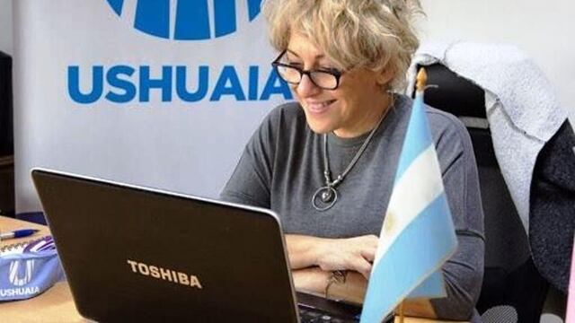 Secretaria de Cultura y Educación de la Municipalidad de Ushuaia, María José Calderón.