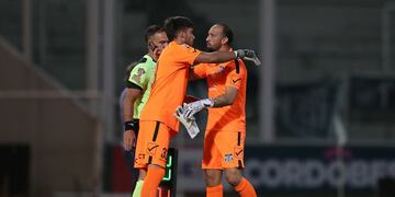 El juvenil Blázquez debió ingresar ante los tucumanos por la lesión muscular de Marcos Díaz.