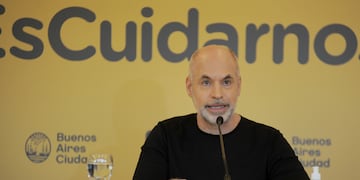 Horacio Rodriguez Larreta
Conferencia de prensa del gobierno de la ciudad. Foto Federico Lopez Claro