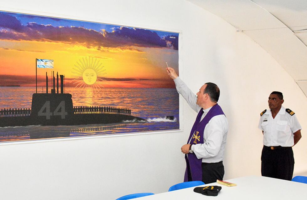 Puerto Begrano: en el Cuartel Base inauguraron la sala de situación “ARA San Juan”