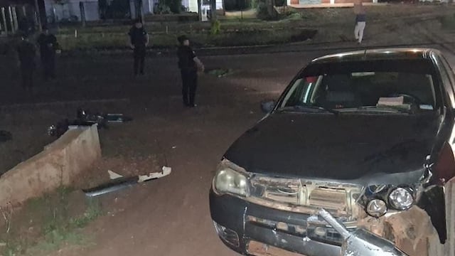 Dos adolescentes resultaron heridos en un accidente sobre la Ruta 101, en San Antonio.