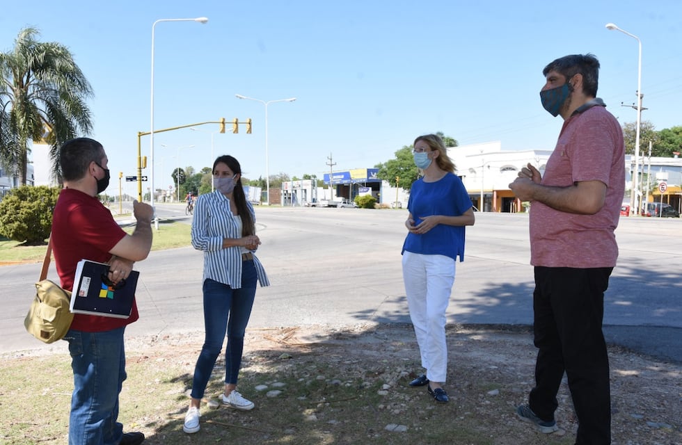 Colocaron 57 nomencladores para el tramo urbano de las rutas 34 y 70