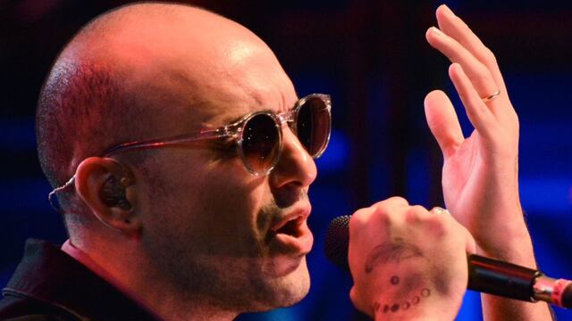 Abel Pintos fue uno de los artistas que se presentó en el festejo del "Caleta Palooza".