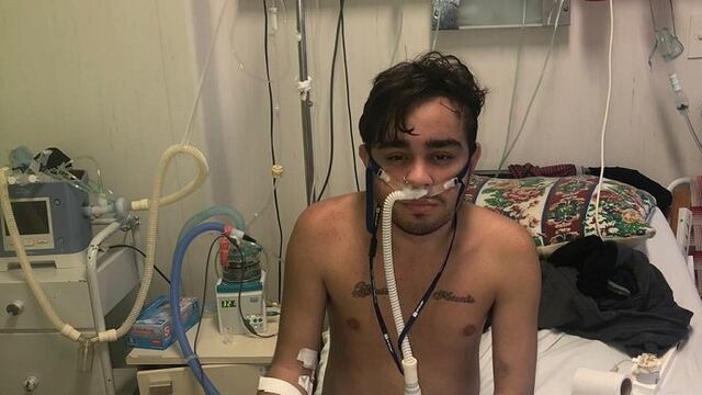 El joven de 21 años fue diagnosticado con fibrosis quística a los pocos meses de nacer y con el paso del tiempo su cuadro se volvió cada vez más complejo.