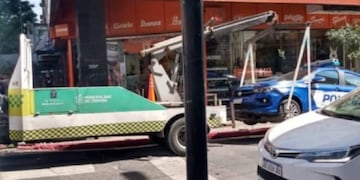 La insólita imagen que sorprendió a los cordobeses en pleno Centro (foto de Suquía).