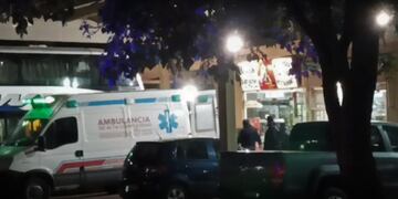 El micro tuvo que parar en Salta y la ambulancia llegó rápidamente para asistir a la embarazada.