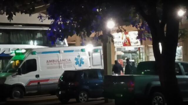 El micro tuvo que parar en Salta y la ambulancia llegó rápidamente para asistir a la embarazada.