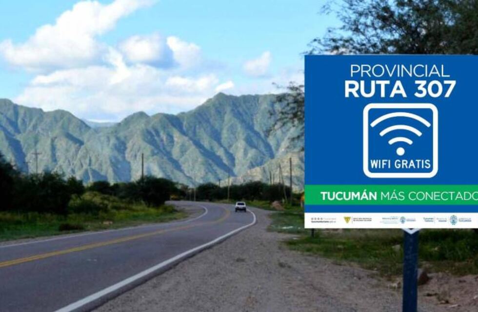 Firman convenio para instalar puntos  Wi-Fi en la Ruta 307
