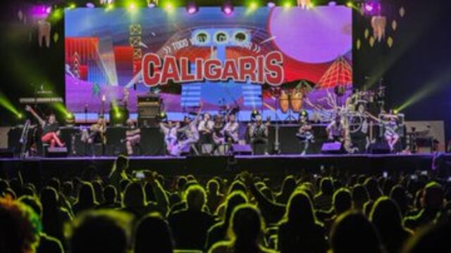 Un reencuentro largamente esperado. Los Caligaris volvieron al escenario.