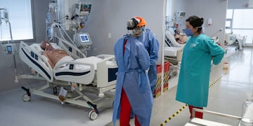 Guardia Covid del Hospital Central