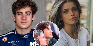 Quién es Estelle Ogilvy, la exnovia de Franco Colapinto que lo dejó por otro piloto de Fórmula 1