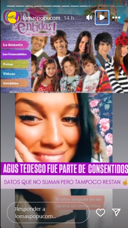 Quién es Agustina Tedesco, la mujer con la que German Pezzella habría tenido una vida paralela