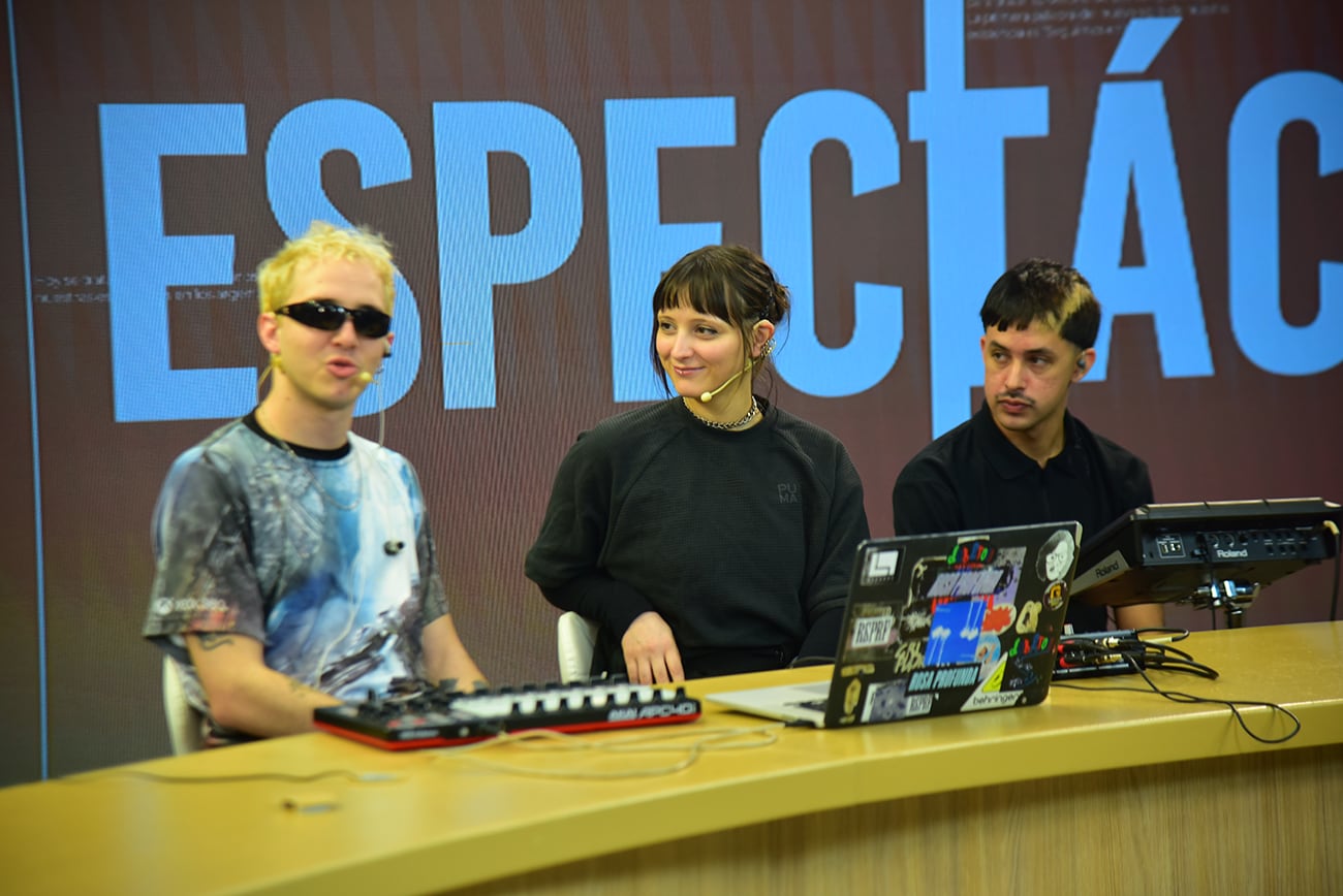 Rosa Profunda grupo de música en el Streaming de la Voz Foto: Pedro Castillo / La Voz