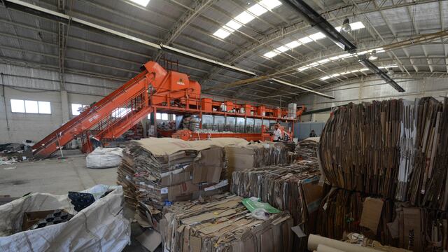 Planta de tratamiento de residuos sólidos urbanos