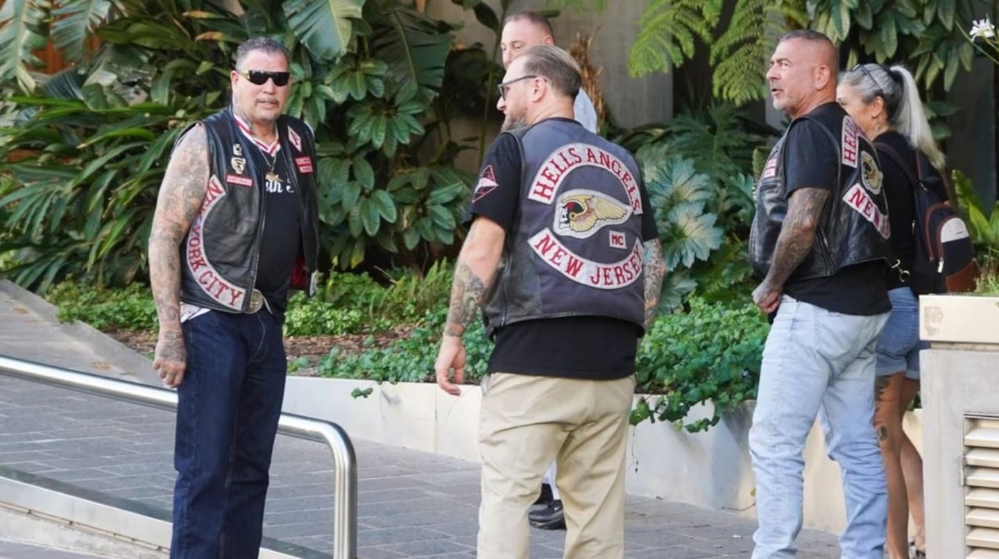 Los Hell's Angels en La Plata