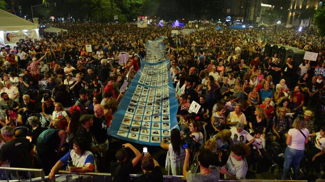 Gran convocatoria a la Marcha de la Memoria en Córdoba.