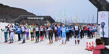 El Infuetur acompañó una nueva edición de Marchablanca y Ushuaia Loppet