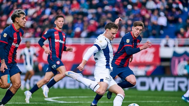 Talleres visitó a San Lorenzo por la Liga Profesional. (Prensa Talleres)