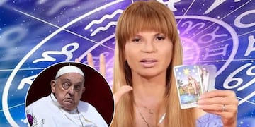 Mhoni Vidente y el Papa Francisco.