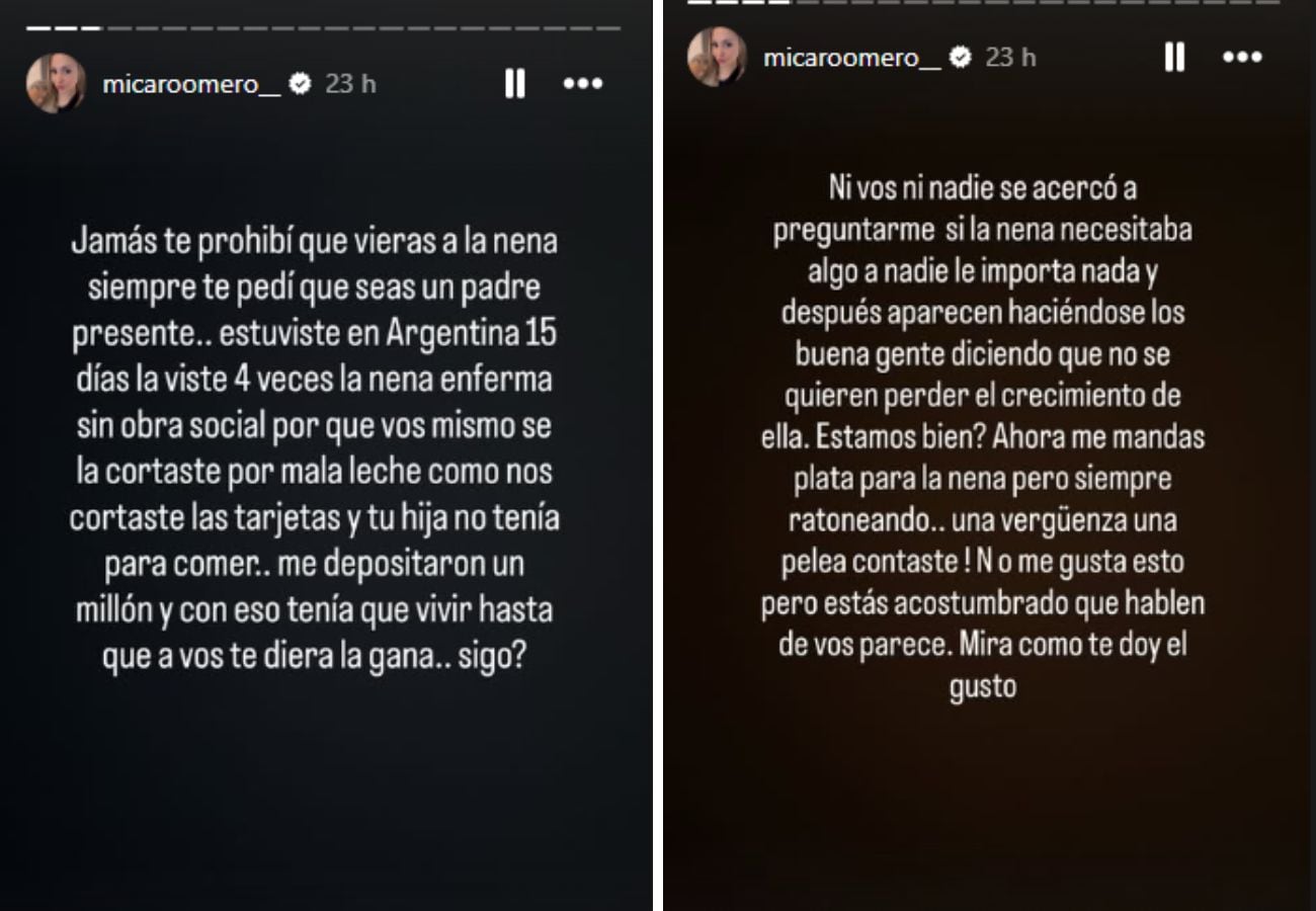 La ex de Esequiel Barco lo acusó de mal padre e hizo un fuerte descargo