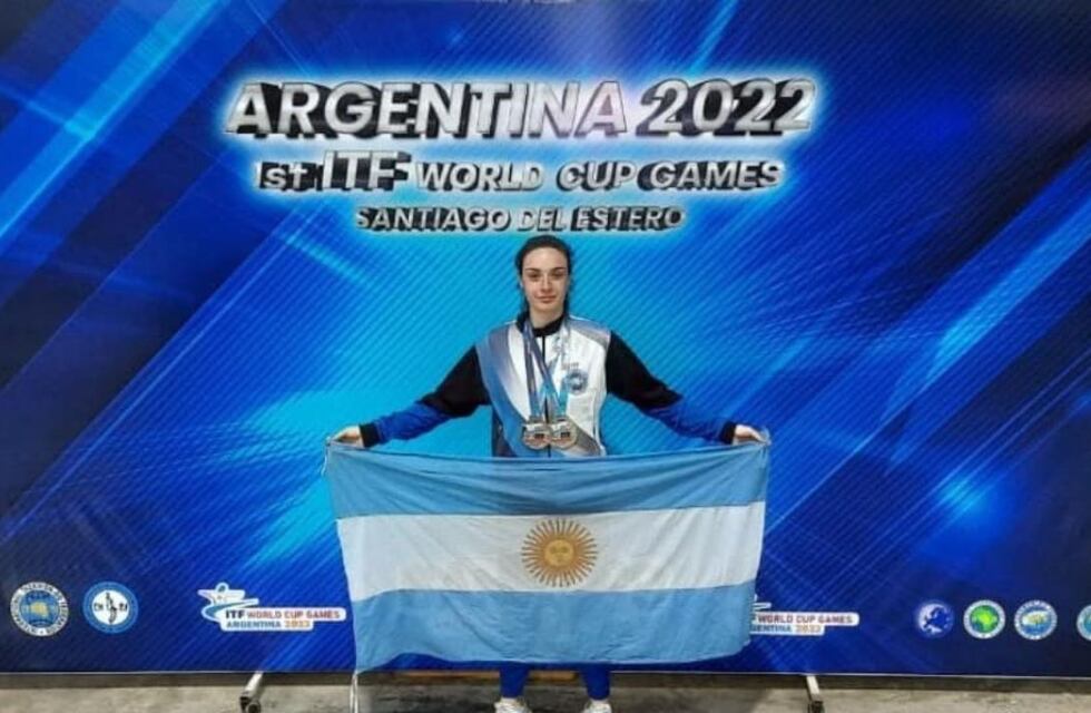 Josefina Mesa la nueva campeona del mundo de taekwondo ¿La llamarán de la Selección Argentina?