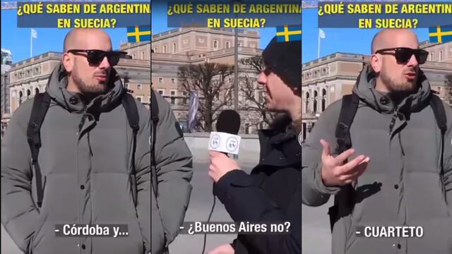 El sueco quedó "enamorado" de la fiesta y el cuarteto de Córdoba.