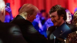 Trump y Milei en la Florida