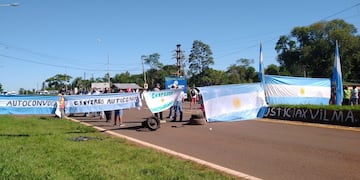 La semana pasada cortaron la ruta pidiendo la apertura de la frontera ante la crisis que atraviesa el municipio por el parate del turismo.