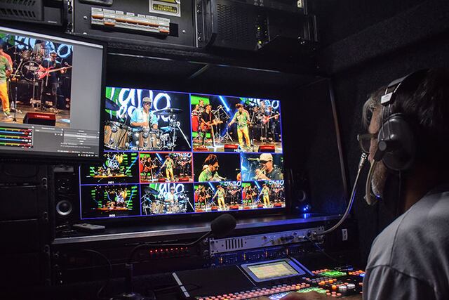 Este año, y por la pandemia, la actuación de las bandas será transmitida desde el Teatro Plaza vía TV digital y streaming. Gentileza Municipalidad de Godoy Cruz