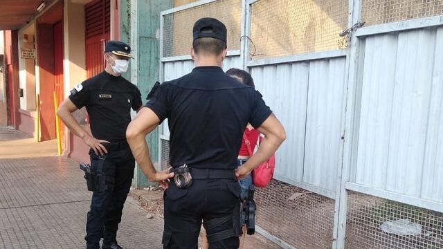 Posadas: Identificaron a 2 menores que intentaron ingresar a un edificio abandonado.