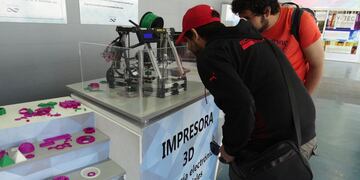 IMPRESORA 3D. (Conicet Fotografía).