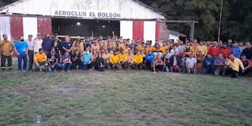 Agasajaron a los brigadistas que lucharon contra el fuego en El Bolsón