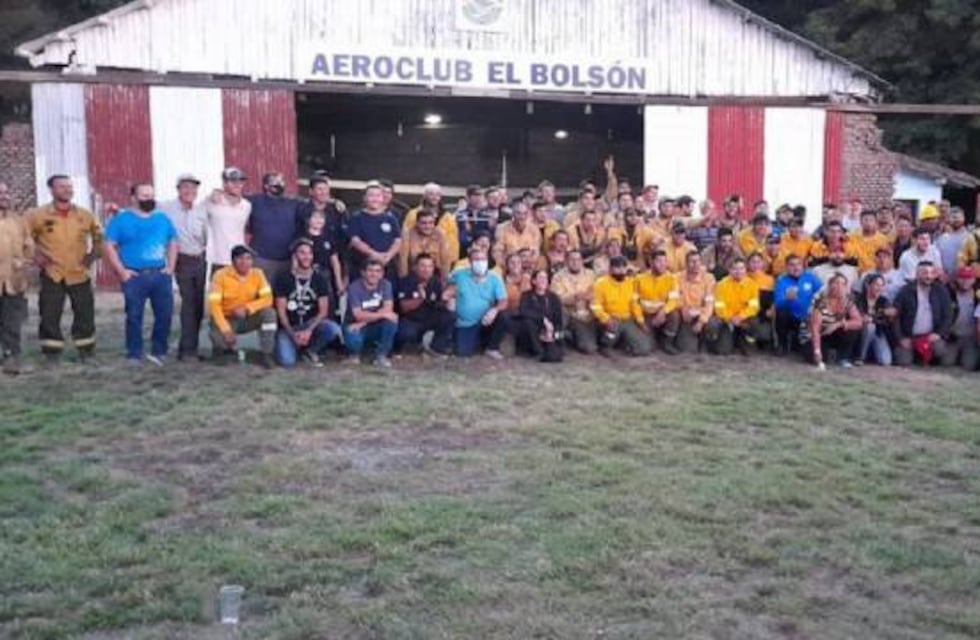 Agasajaron a los brigadistas que lucharon contra el fuego en El Bolsón