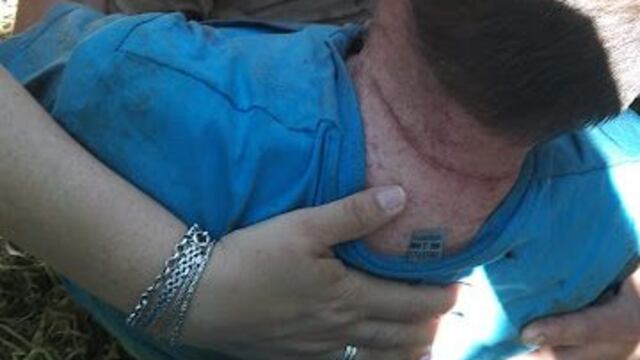 Hallaron debilitado al hombre que era buscado en San Vicente.