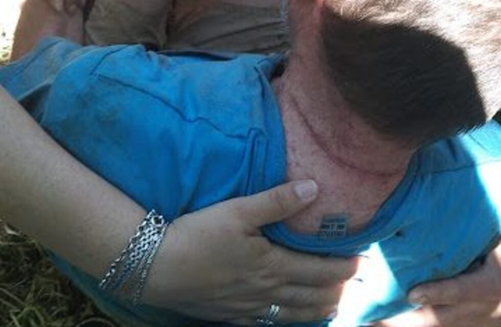 Hallaron debilitado al hombre que era buscado en San Vicente